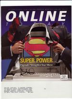 Online Today magazine cover (Oct 1988)