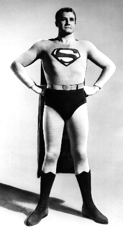 George as Superman