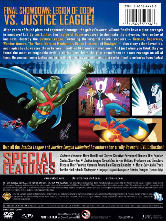 DVD Review for Justice League
