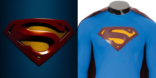 As for Man of Steel the colors are obviously not the same as what is 