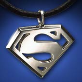 Superman™ Sterling Pendant