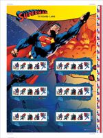 Canada Post Superman Stamps 2013