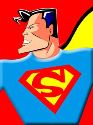 VH1 Superman Illustration