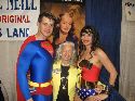 Wizard World Texas 2007 - Ned and Margie Cox with Noel Neill