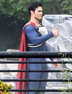 Superman prepares to face Metallo