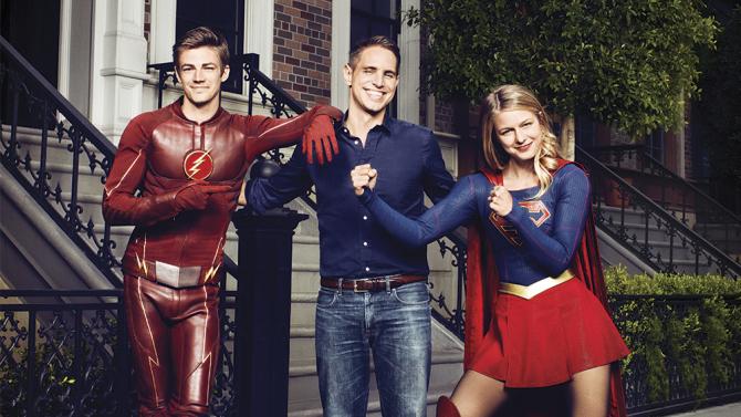The Flash and Supergirl