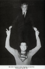 Billy Curtis and George Reeves
