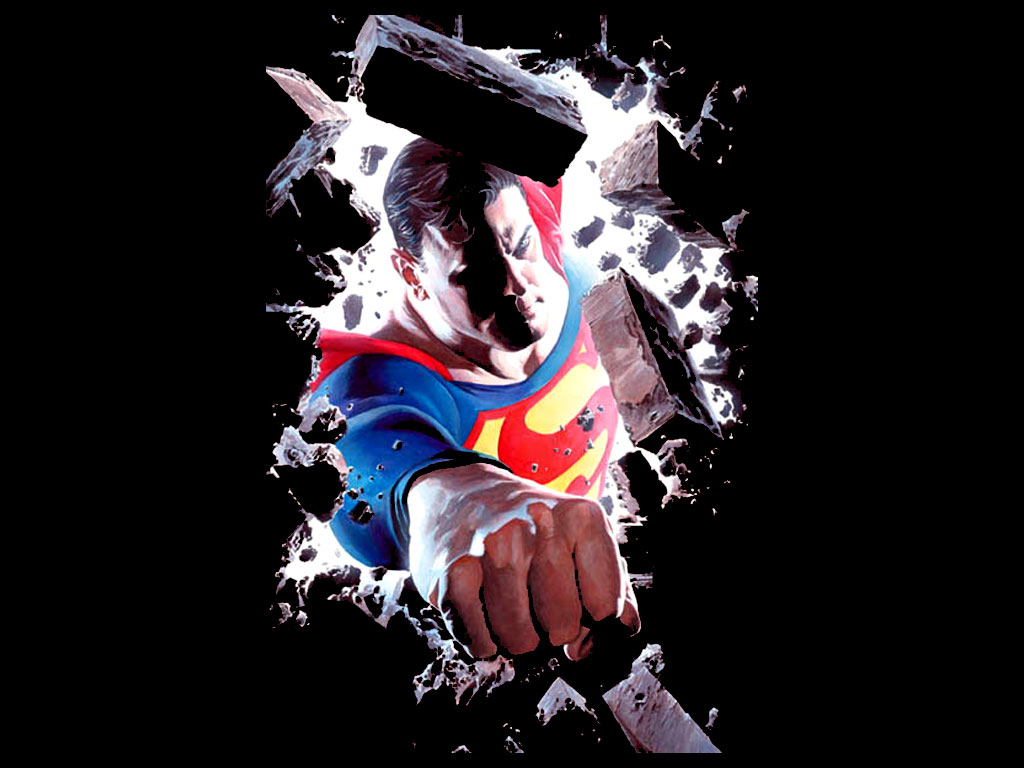 Alex Ross Superman Wonder Woman Dc Comics Heroes
