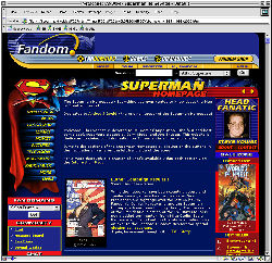 1999 Superman Homepage
