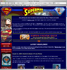2003-2004 Superman Homepage