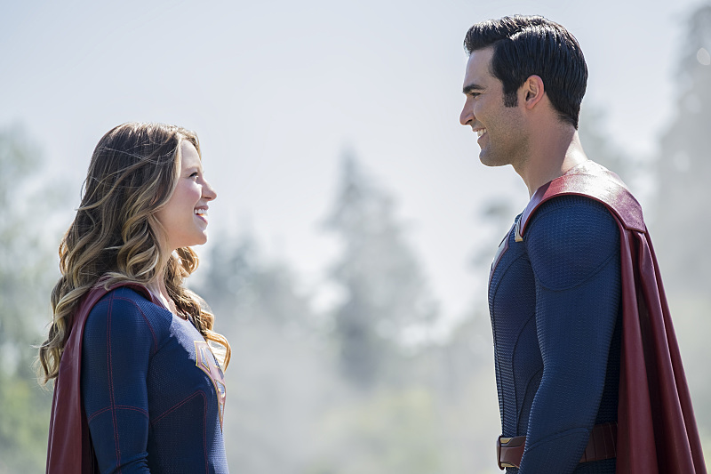 Supergirl and Superman