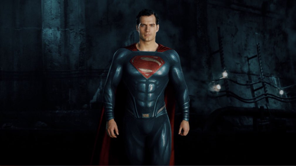 Zack Snyder shares photo of Henry Cavill's Superman with a red/blue  umbrella