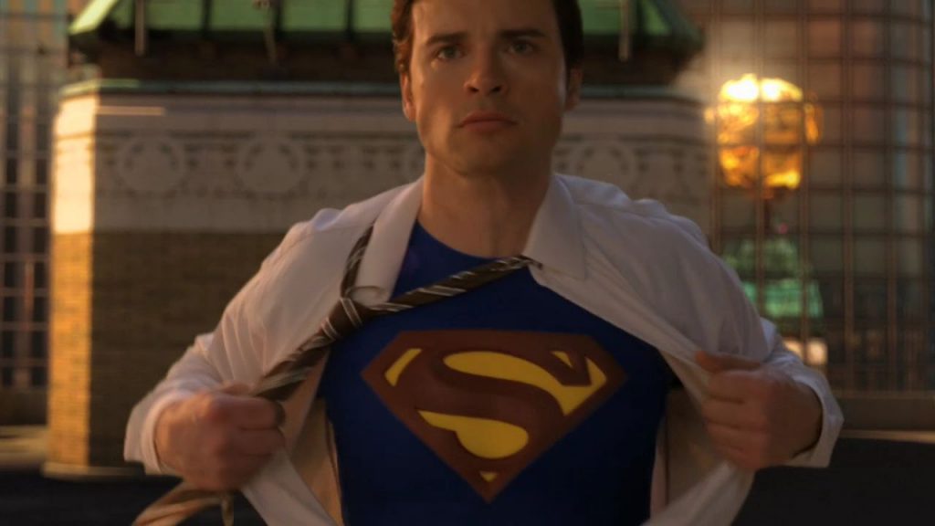 Tom Welling as Superman in Smallville Finale