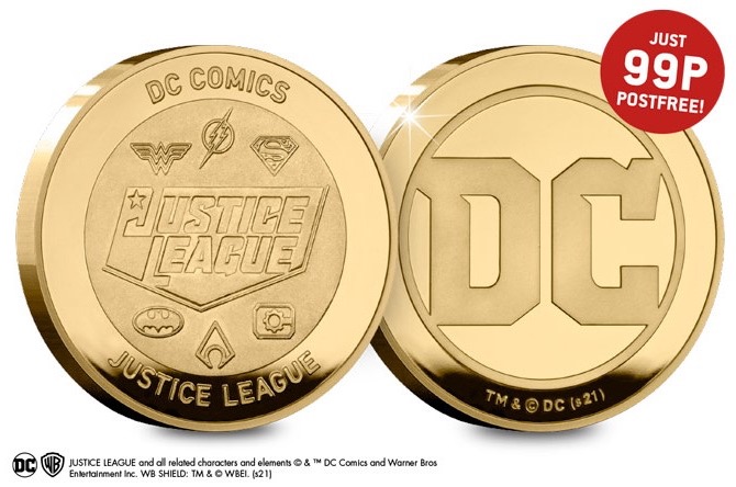 Westminster Justice League Commemorative Coin