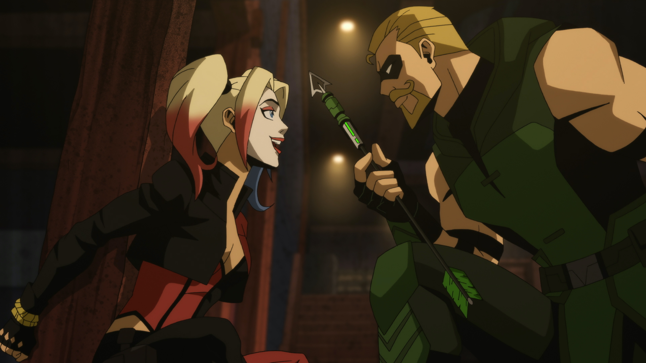 Harley and Green Arrow