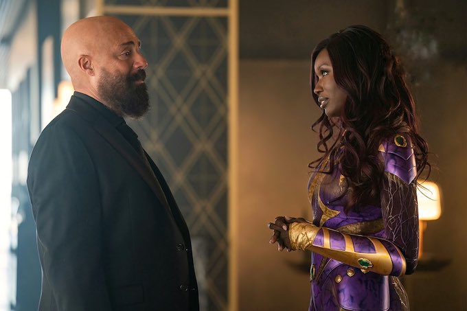 Lex Luthor and Starfire