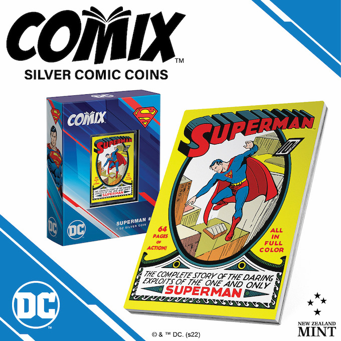 Superman #1 1oz Silver Coin