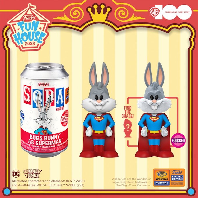 Funko Soda - Bugs Bunny as Superman