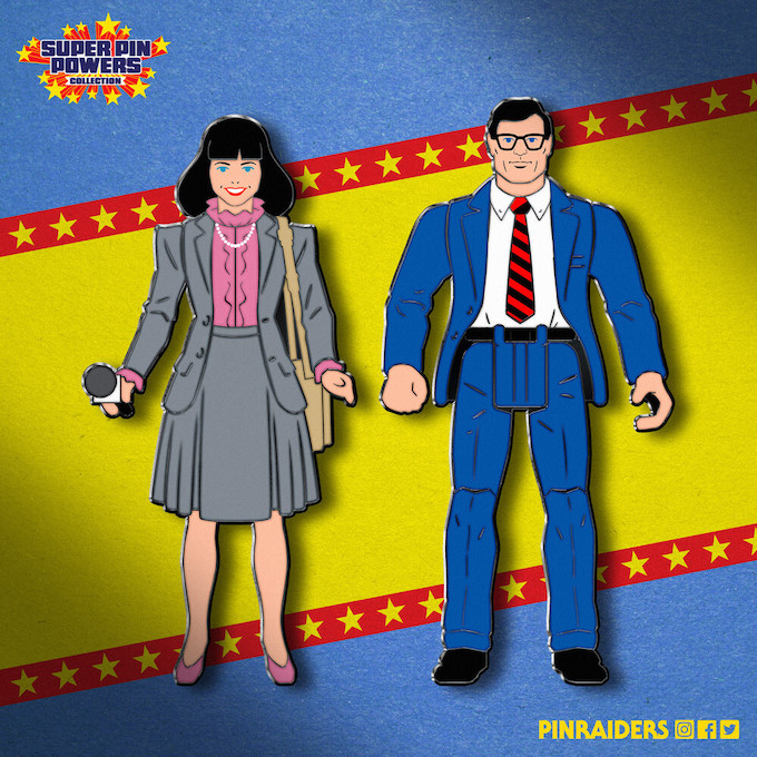 Super Pin Powers - Lois & Clark Set