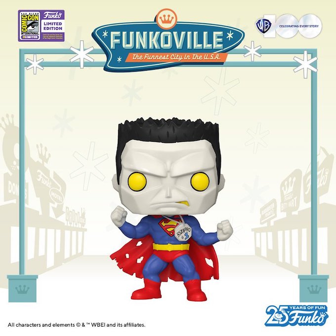SDCC Exclusive Bizarro Superman Funko Pop! Vinyl Figure