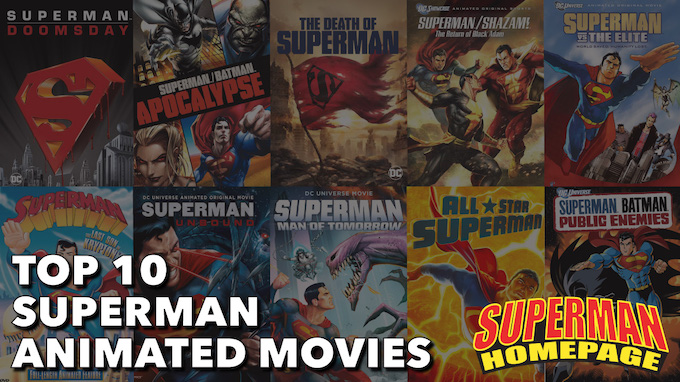 Top 10 Superman Animated Movies