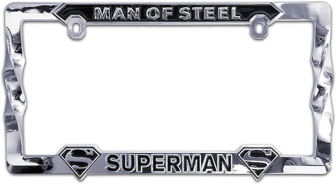 Superman License Plate Frame