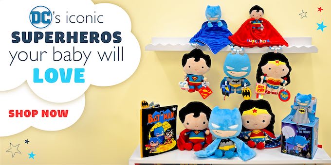 Kids Preferred DC Superhero Baby Toys and Accessories