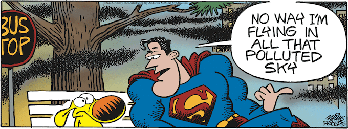 Superman Comic Strip