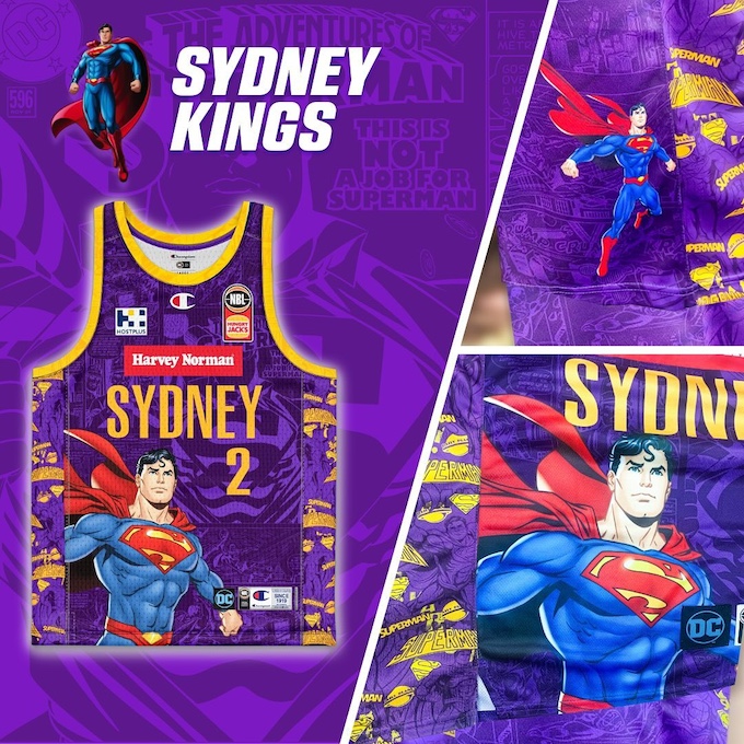 Sydney Kings Superman Uniform