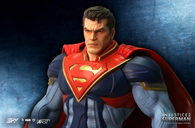 Sideshow Collectibles Injustice 2 Superman Deluxe Statue