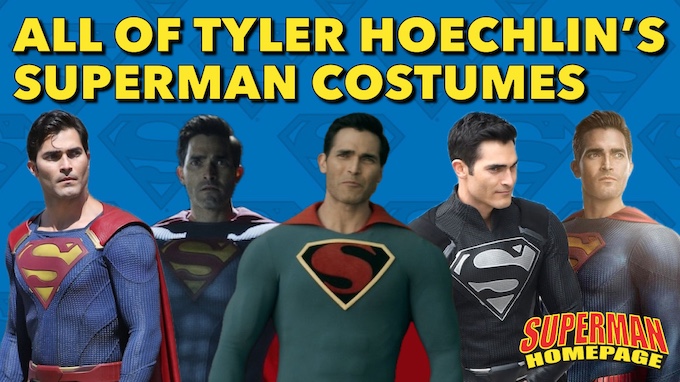 Tyler Hoechlin's Superman Costumes