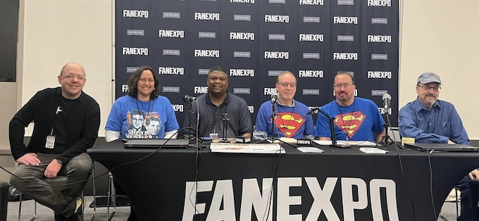 Fan Expo Cleveland Panel on Superman Statue
