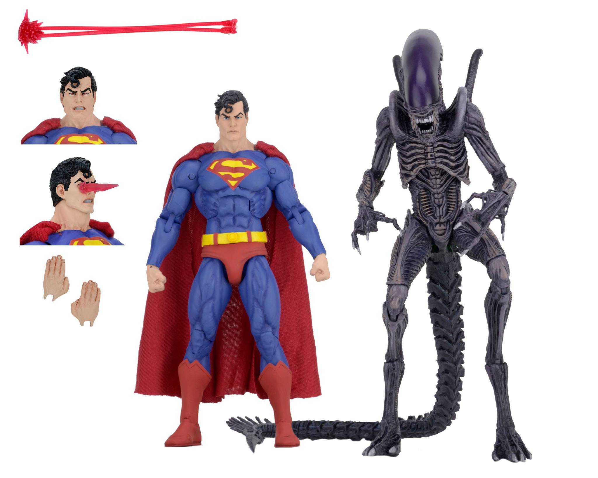 NECA-SDCC-Exclusive-DC-Dark-Horse-Superman-vs-Aliens-2-Pack10