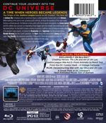 Justice League: War Blu-ray Back Cover