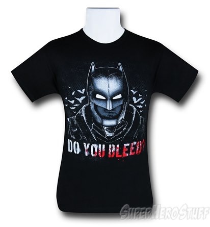Batman v Superman Do You Bleed T-Shirt