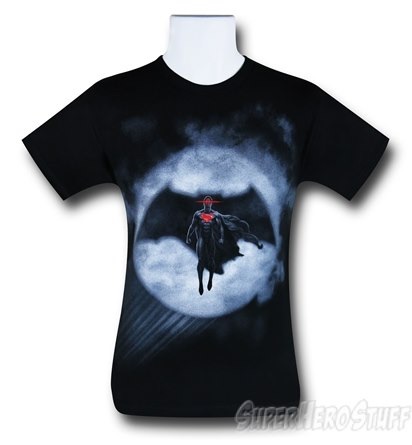 Batman v Superman Signal Silhouette T-Shirt