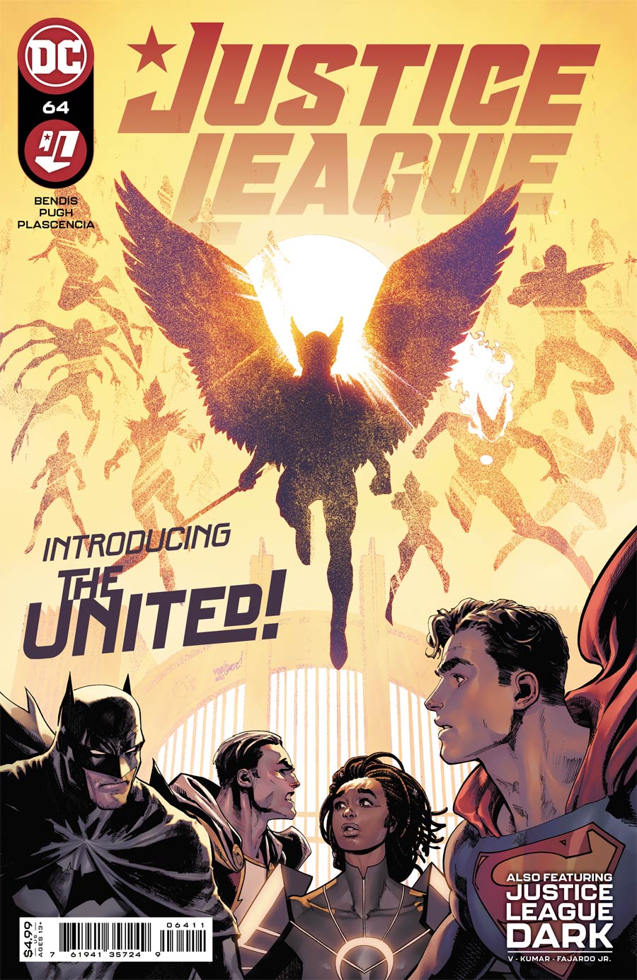 Justice League of America #21 FRIDGE MAGNET comic book 