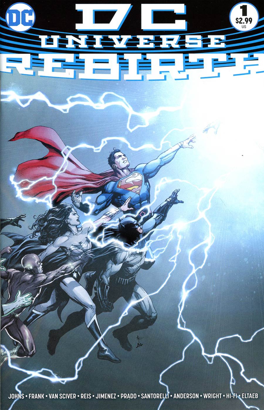 DC Universe: Rebirth #1