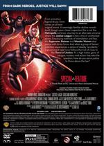 Justice League: Gods and Monsters DVD Back Cover