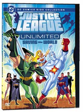 JLU: Saving the World DVD