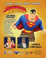 'Superman: The Animated Series' Resin Busts