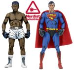 Superman vs. Muhammad Ali Action Figures