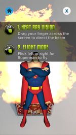 Justice League FIGZ Augmented Reality App
