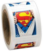 Canada Post Superman Stamps 2013