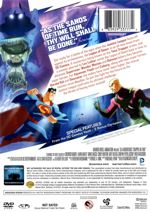 JLA Adventures: Trapped in Time DVD Back Cover (Target Exclusive)