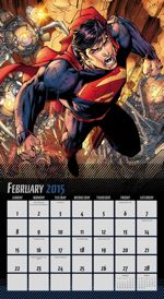 Superman Unchained 2015 Calendar