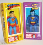 DC Hero Superman and Bizarro Sofubi Figures