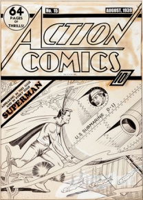 Action Comics #15 Cover Art