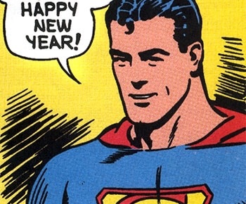 Superman Happy New Year