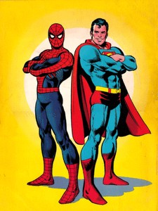 Spider-man and Superman